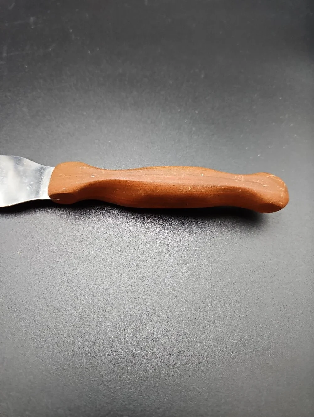 Cutco Vintage No. 28 Cake Icing Spatula Spreader Knife Classic Brown Handle